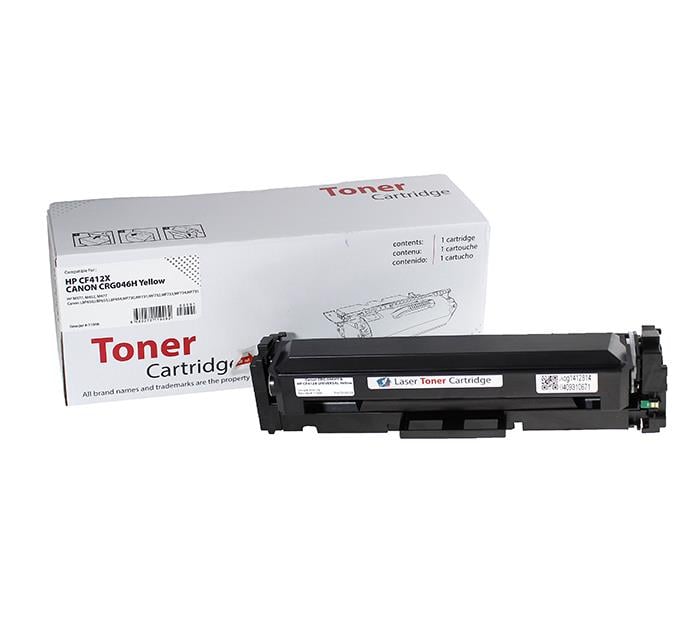 PRINTPEN XBox HP CF412X (410X) & CANON CRG-046HY Yellow (5K)