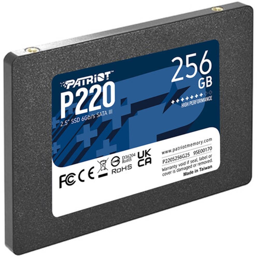 Patriot 256GB P220 550-490MB-s 2.5