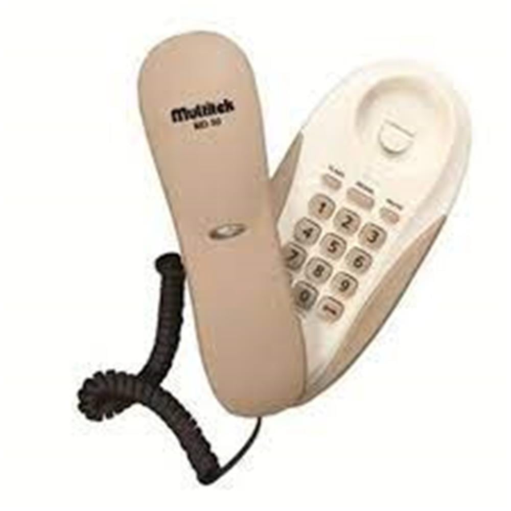 Penguen Krem Kablolu Duvar Telefonu