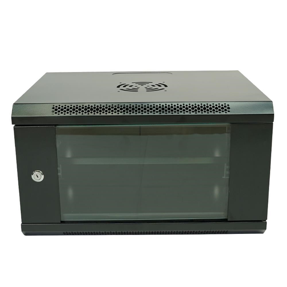 Racksan ML-6407S 7U Duvar Tipi Kabinet (350-530-400) Raf+Fan+Priz