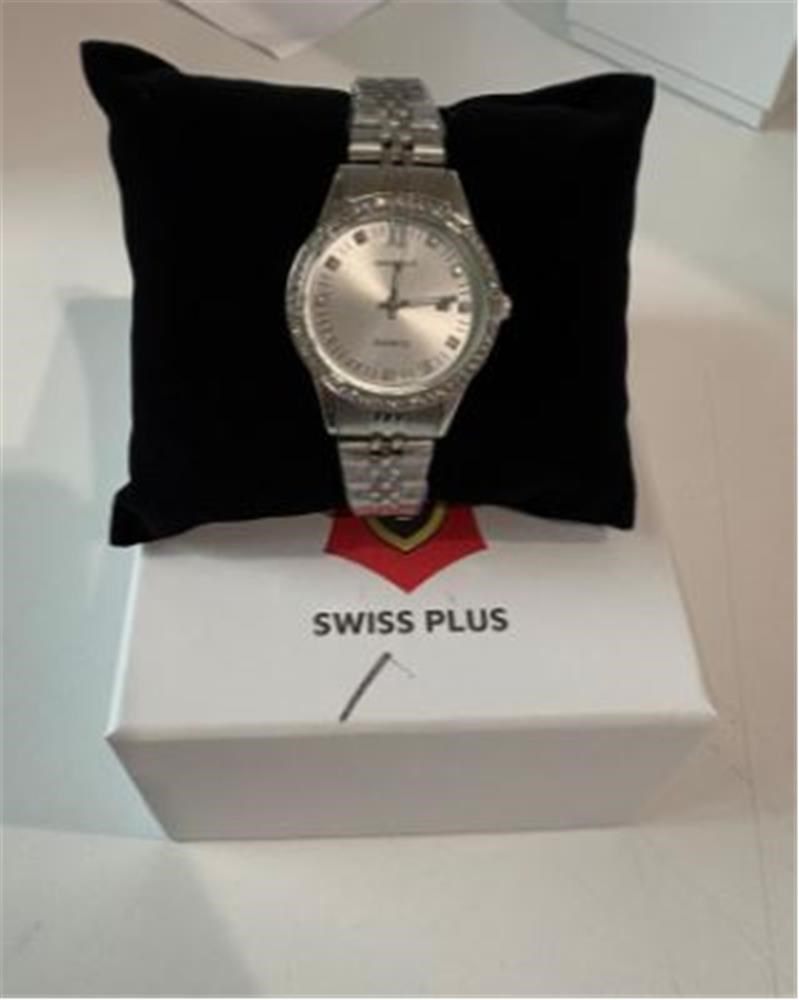 Swiss Plus Woman Watch Model-6 ST6131AF Plus Taşlı Silver