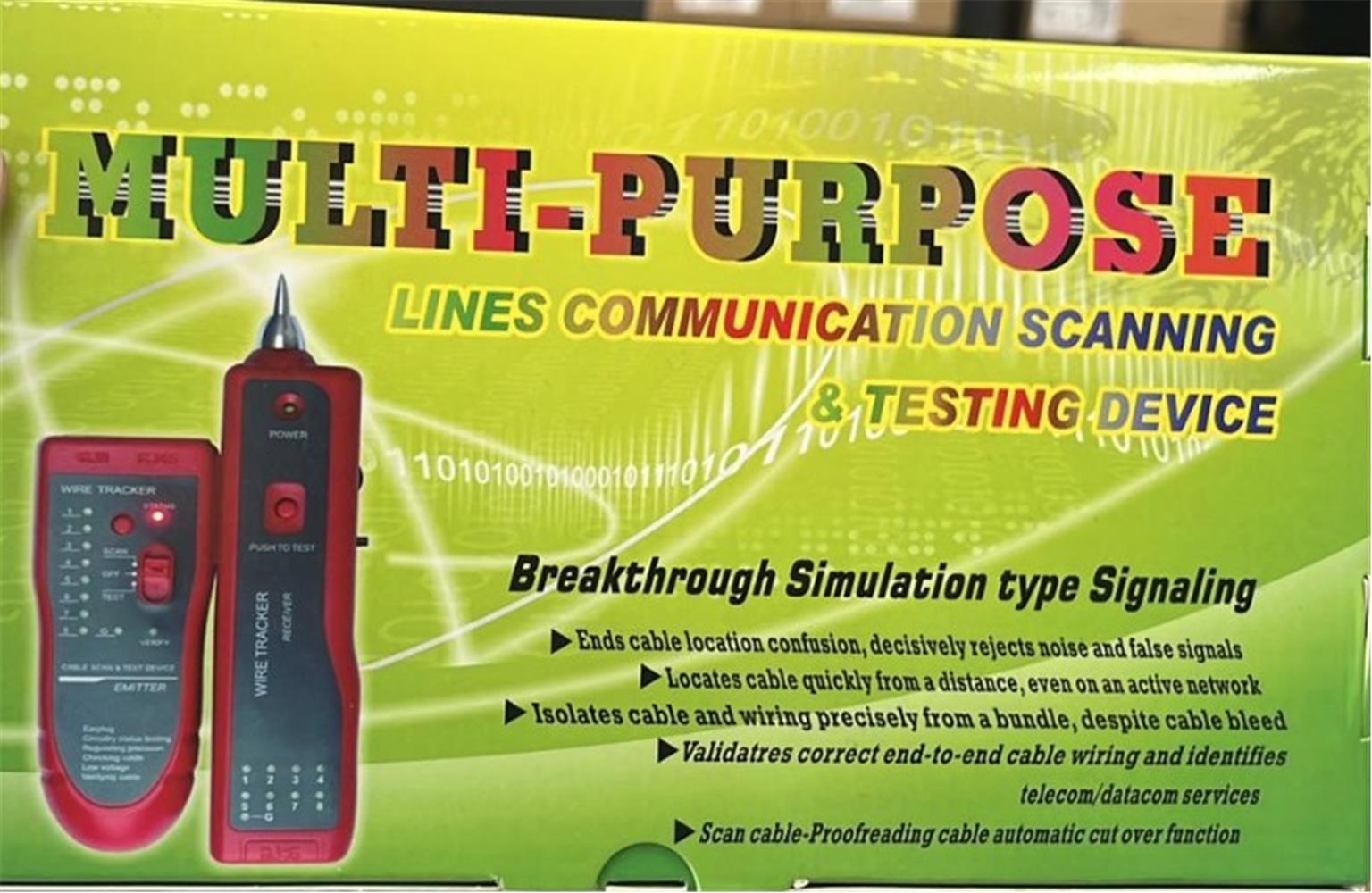 Teldata TLD-KTC Kablo Bulucu Tester Network Bili Bili RJ11 RJ45
