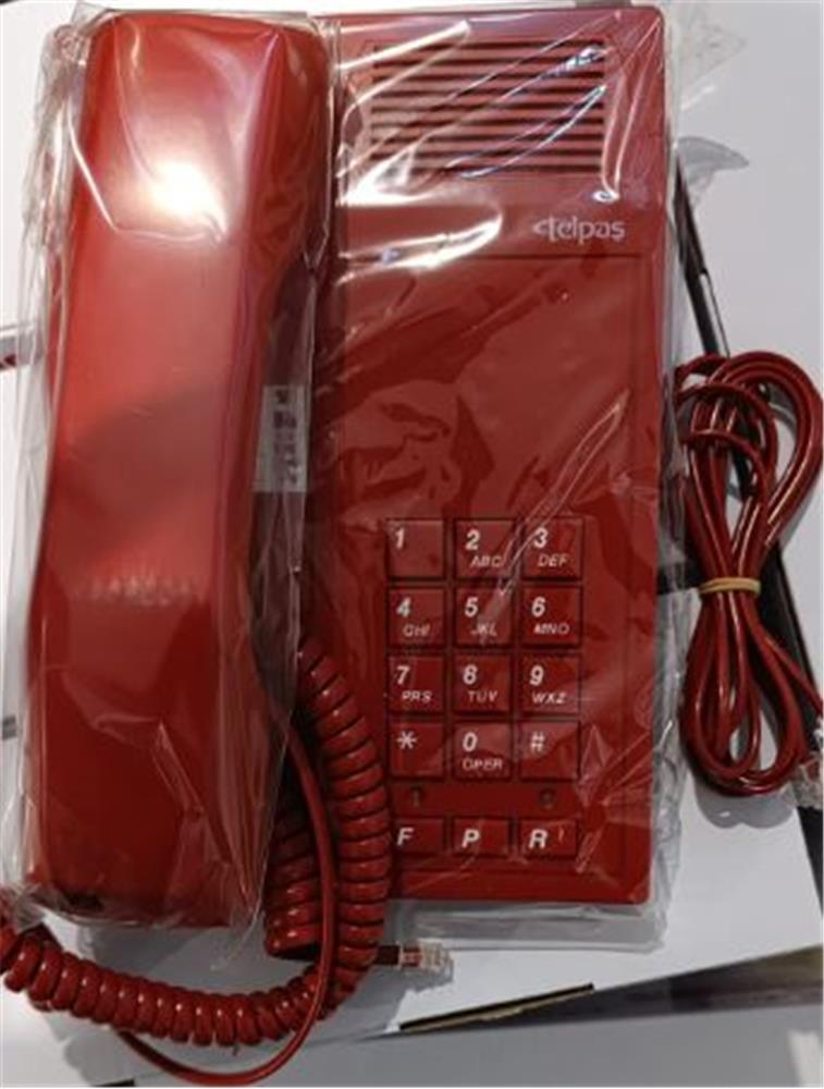 Telpaş TP-002T-1 Kırmızı Masa Üstü Telefon