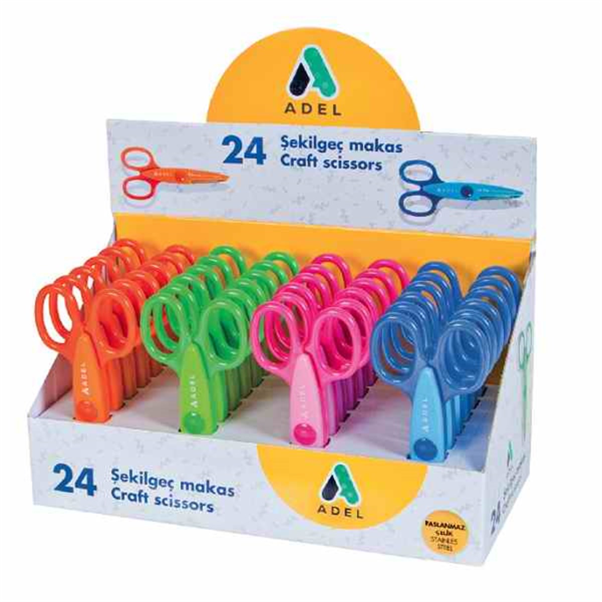 Adel 2121000001 Sekilgeç Makas Adet