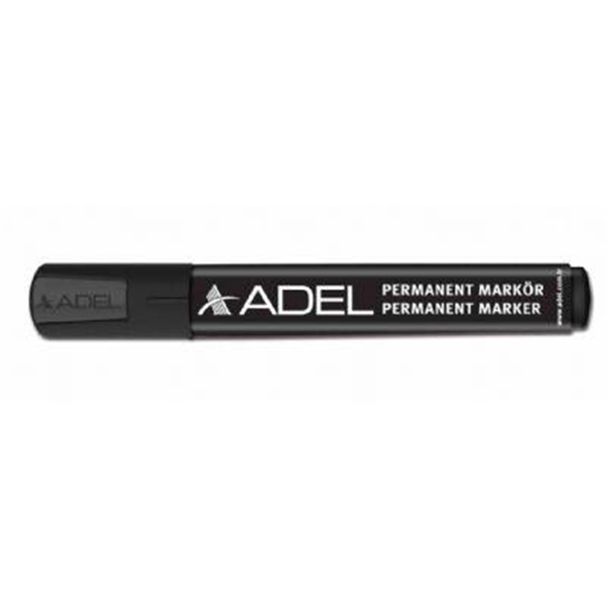 Adel 4201980022 Permanent Markör Yuvarlak Uç Siyah Adet