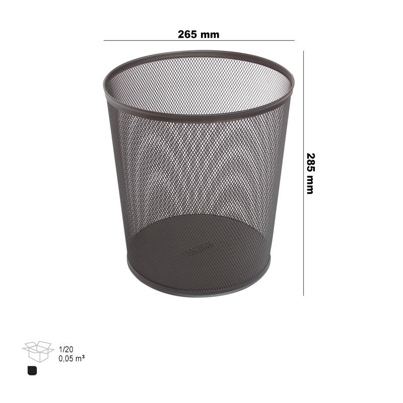 Ark 1145 Metal Konik Çöp Kavası Perforeli 260x280