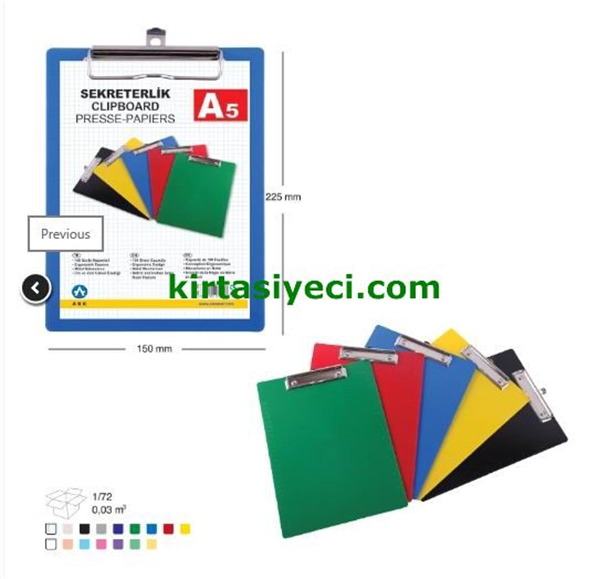 Ark 749 Sekreterlik A5