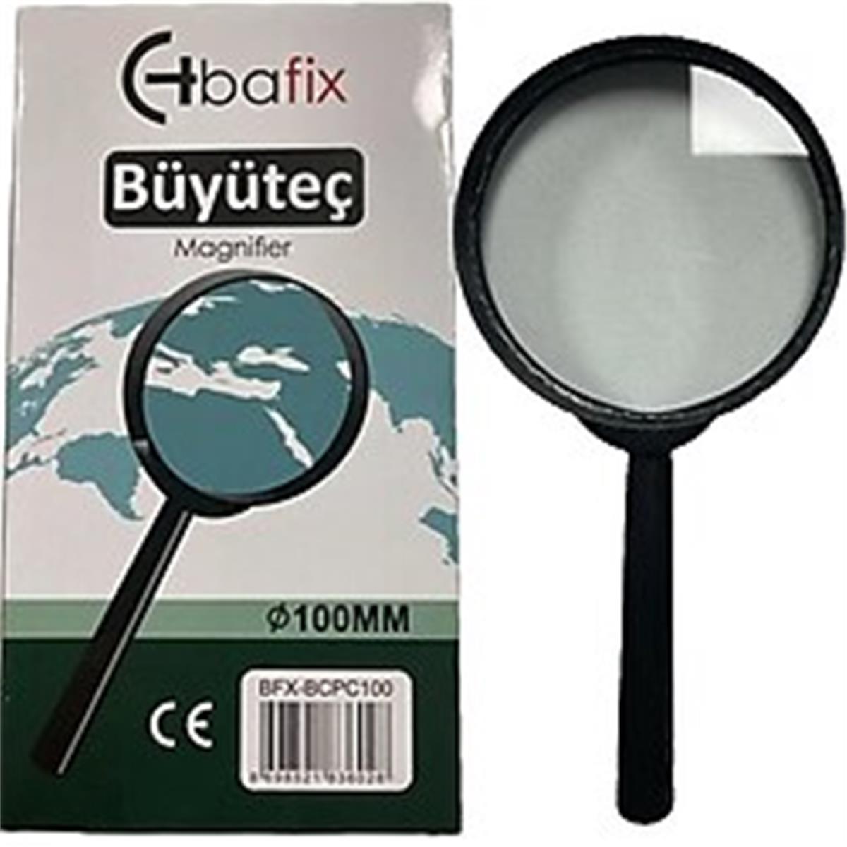 Bafix Büyüteç Plastik Çerçeveli 90Mm Bfx-bpc90