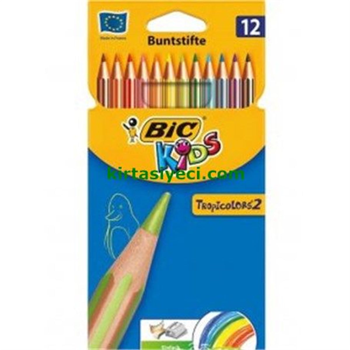 Bic 832566 Tropicolor2 Boya Kalemi 12Li