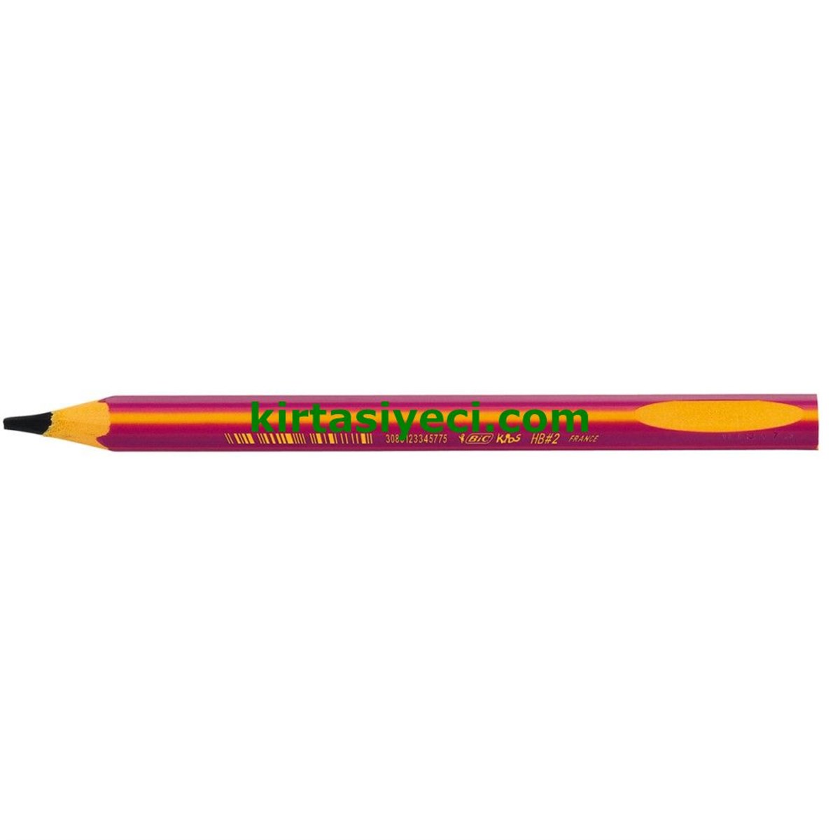 Bic 919263 Kids Evolution Üçgen Jumbo Kursun Kalem Pembe Adet 