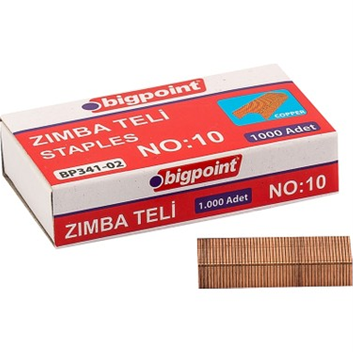 Bigpoint BP341-02 Zımba Teli No:10 Sarı