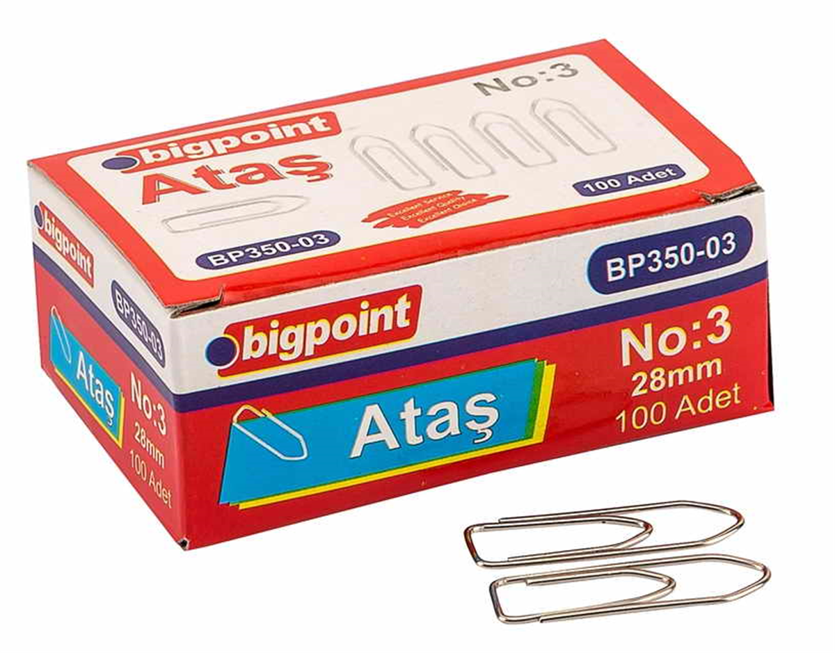 Bigpoint Bp350-03 Nikel Ataş No:3 (28mm)