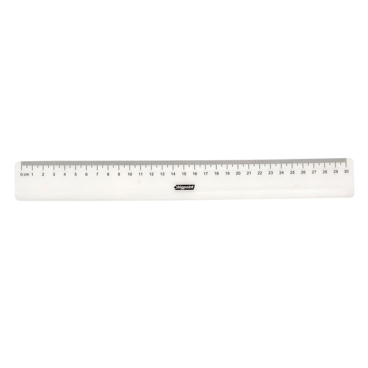 Bigpoint Bp361-03 Plastik Geniş Cetvel 30Cm 