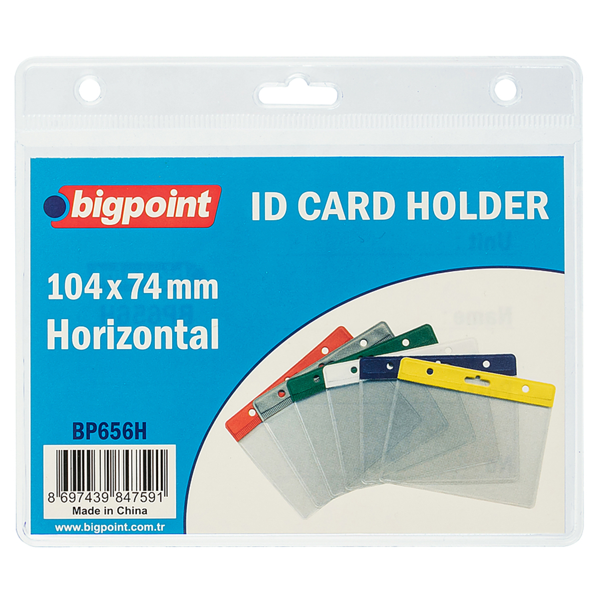 Bigpoint Bp656 Güvenlik Poseti Yatay Seffaf 105X74