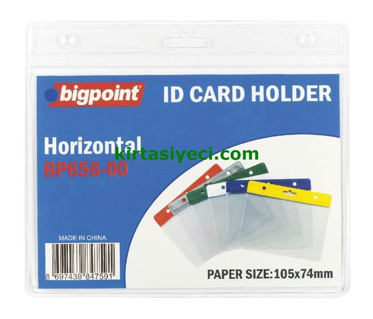 Bigpoint Bp656 Güvenlik Poseti Yatay Seffaf 105X74