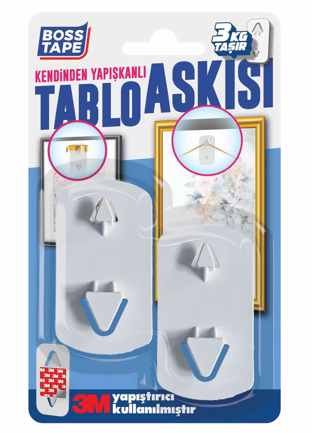 Boss Bt-11013 Tape Askı Tablo-Çerçeve 30X60 Mm