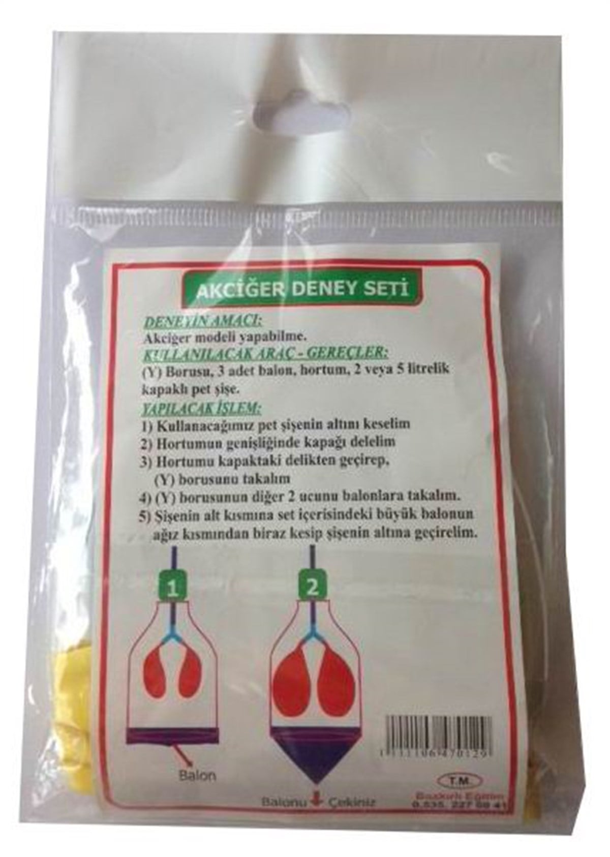 Bozkirli 470129 Akciger Deney Seti