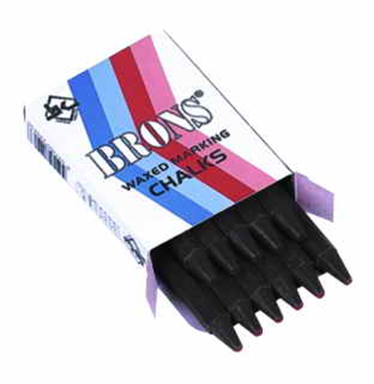 Brons Br-251 Yagli Tebesir Siyah 12Li Paket