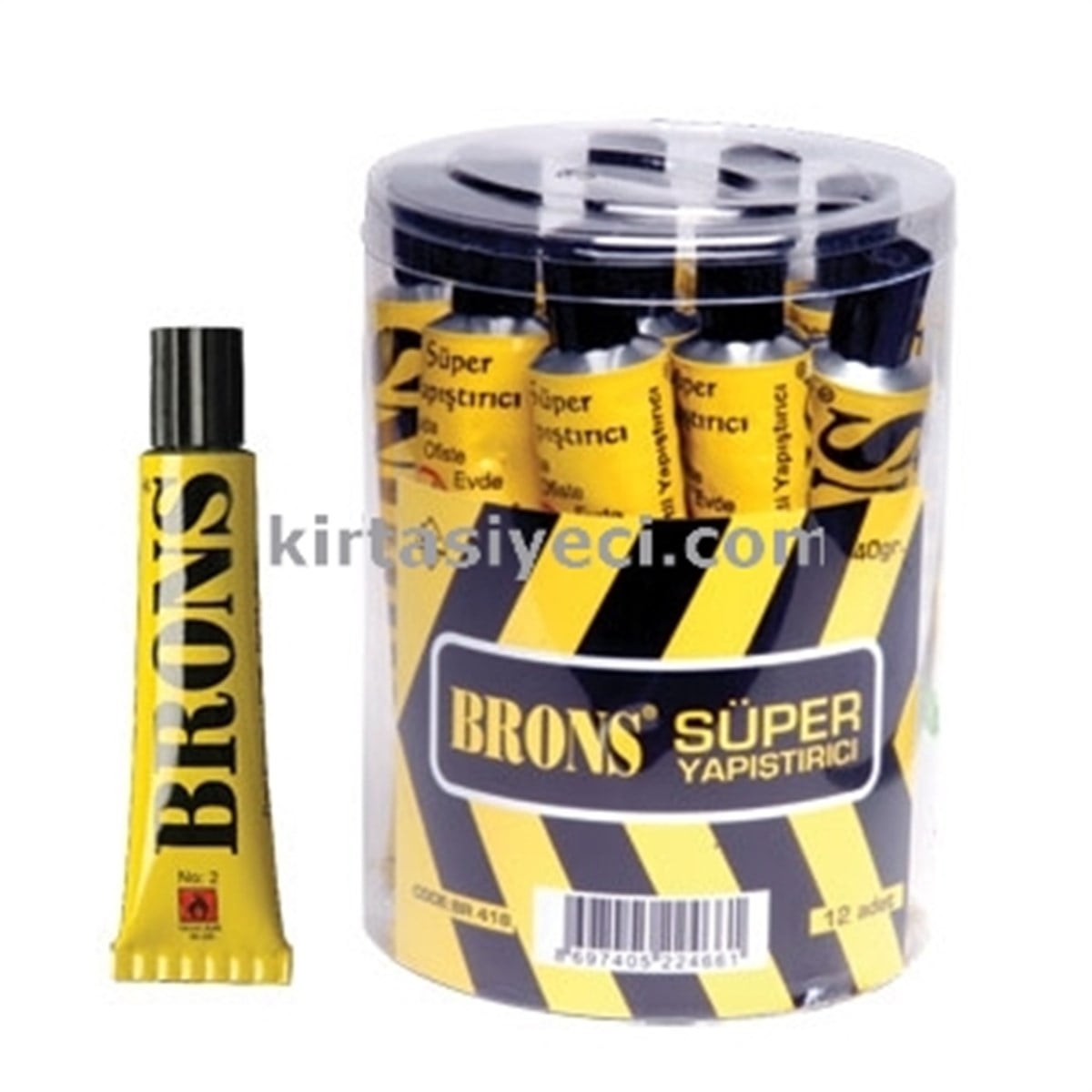 Brons Br-418 Yapistirici 40Gr. Solventsiz