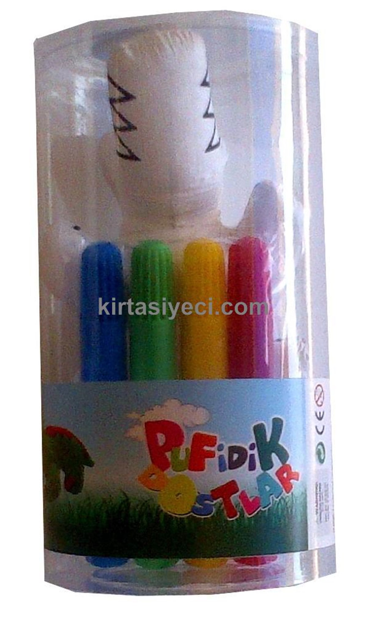 Bu-Bu 00068 Pufidik Dostlar +4 Adet Boyama Kalemi Pvc Kutu 