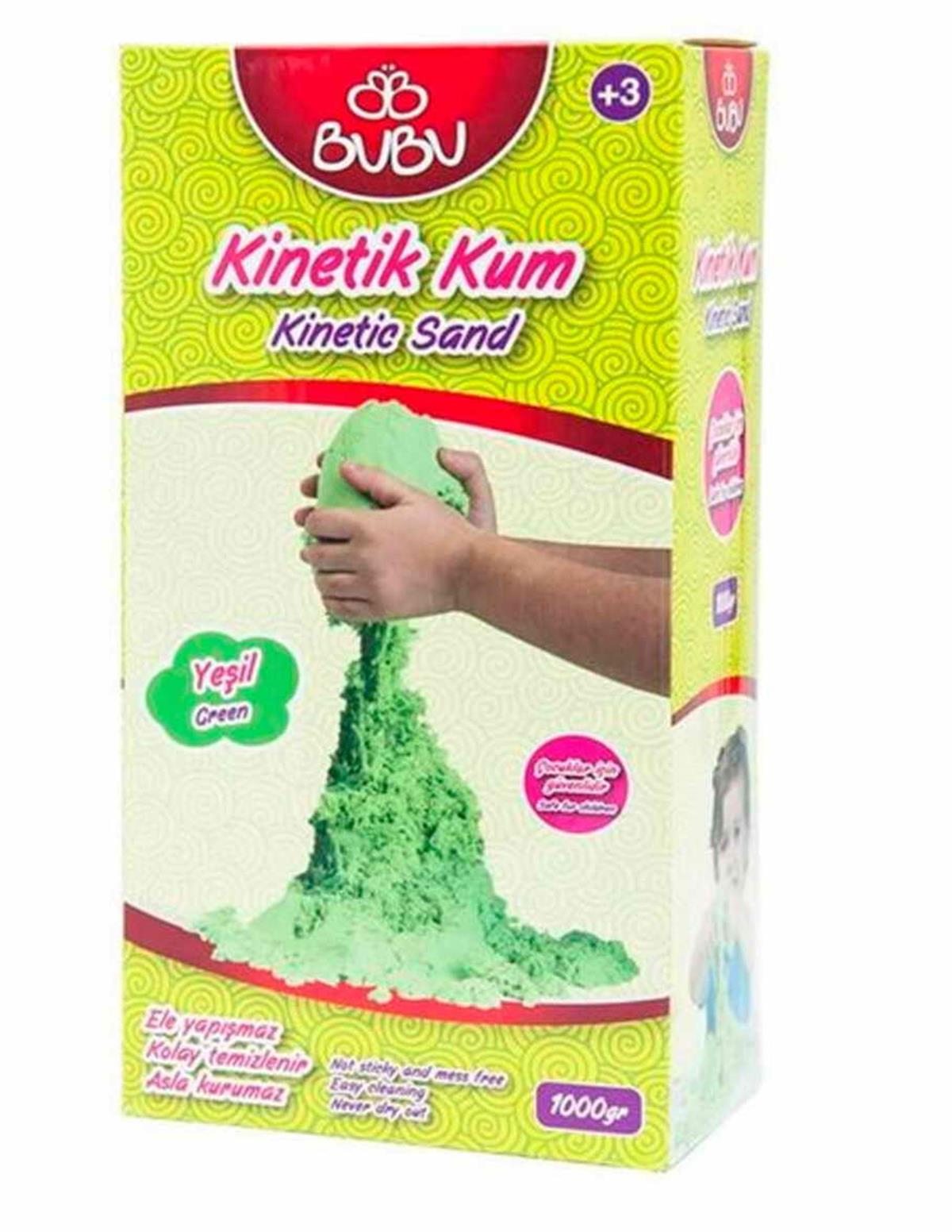 BuBu Ku0009 Kinetik Kum 1000gr Yeşil