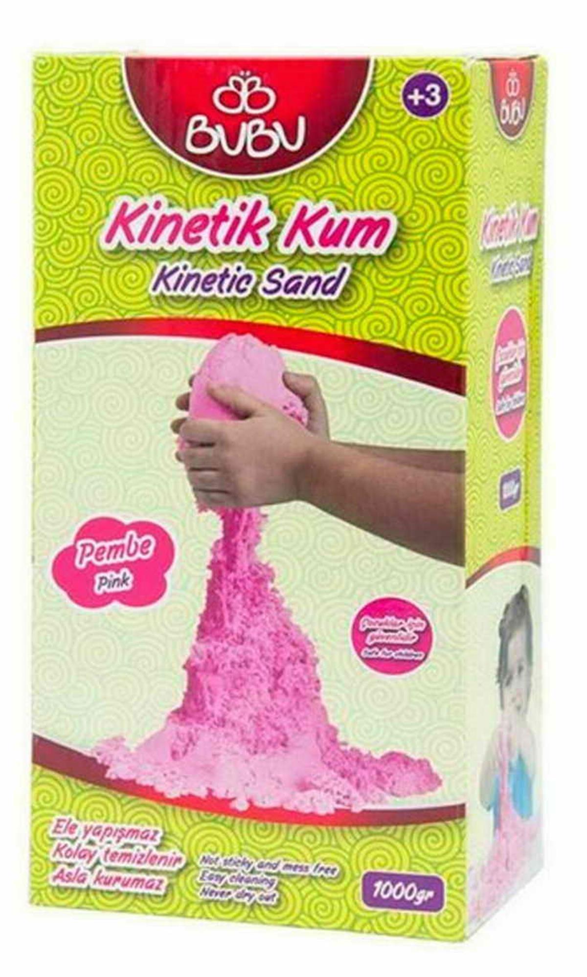BuBu Ku0011 Kinetik Kum 1000gr Pembe