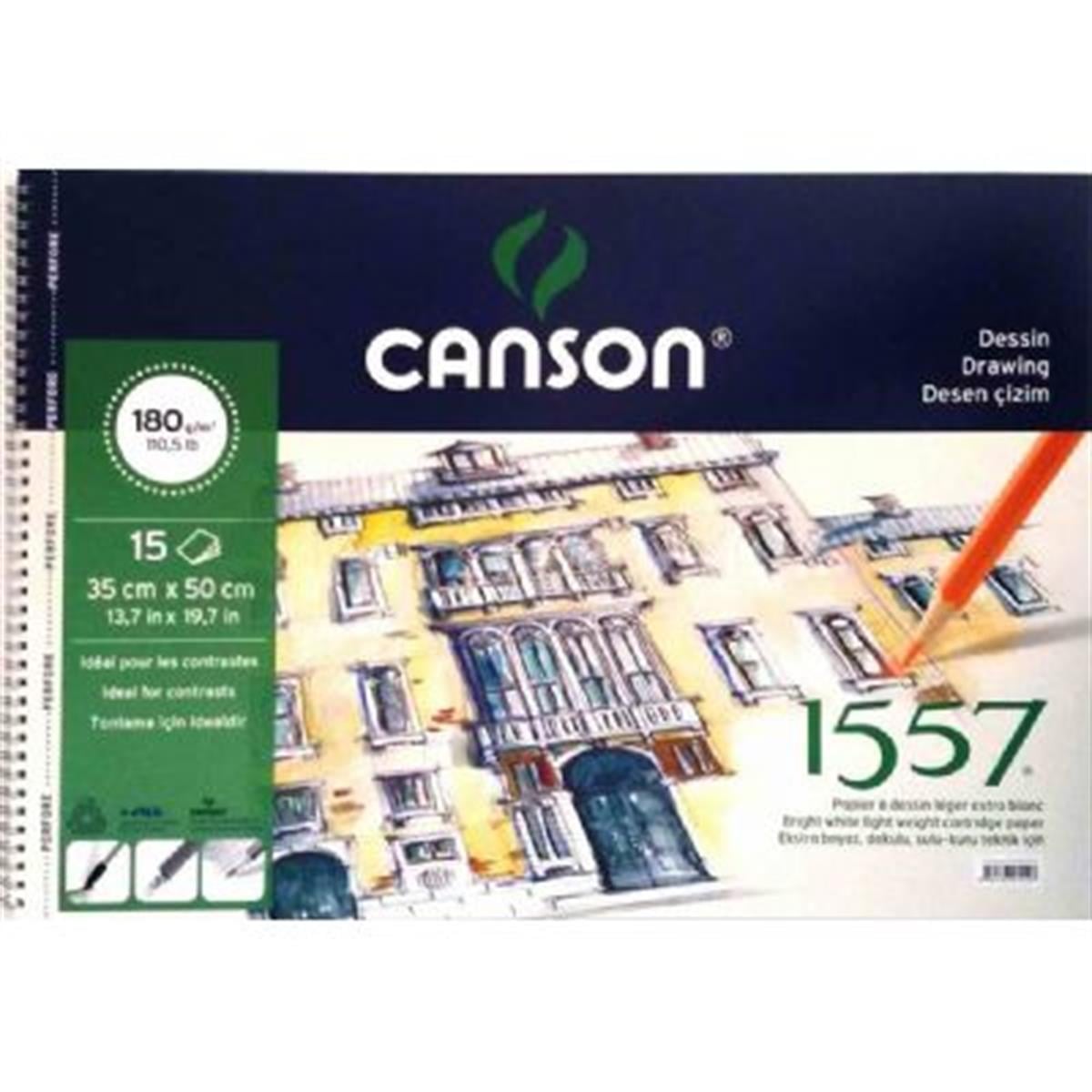 Canson 120152 1557 25X35 Çizim Blok 120Gr 15 Yaprak
