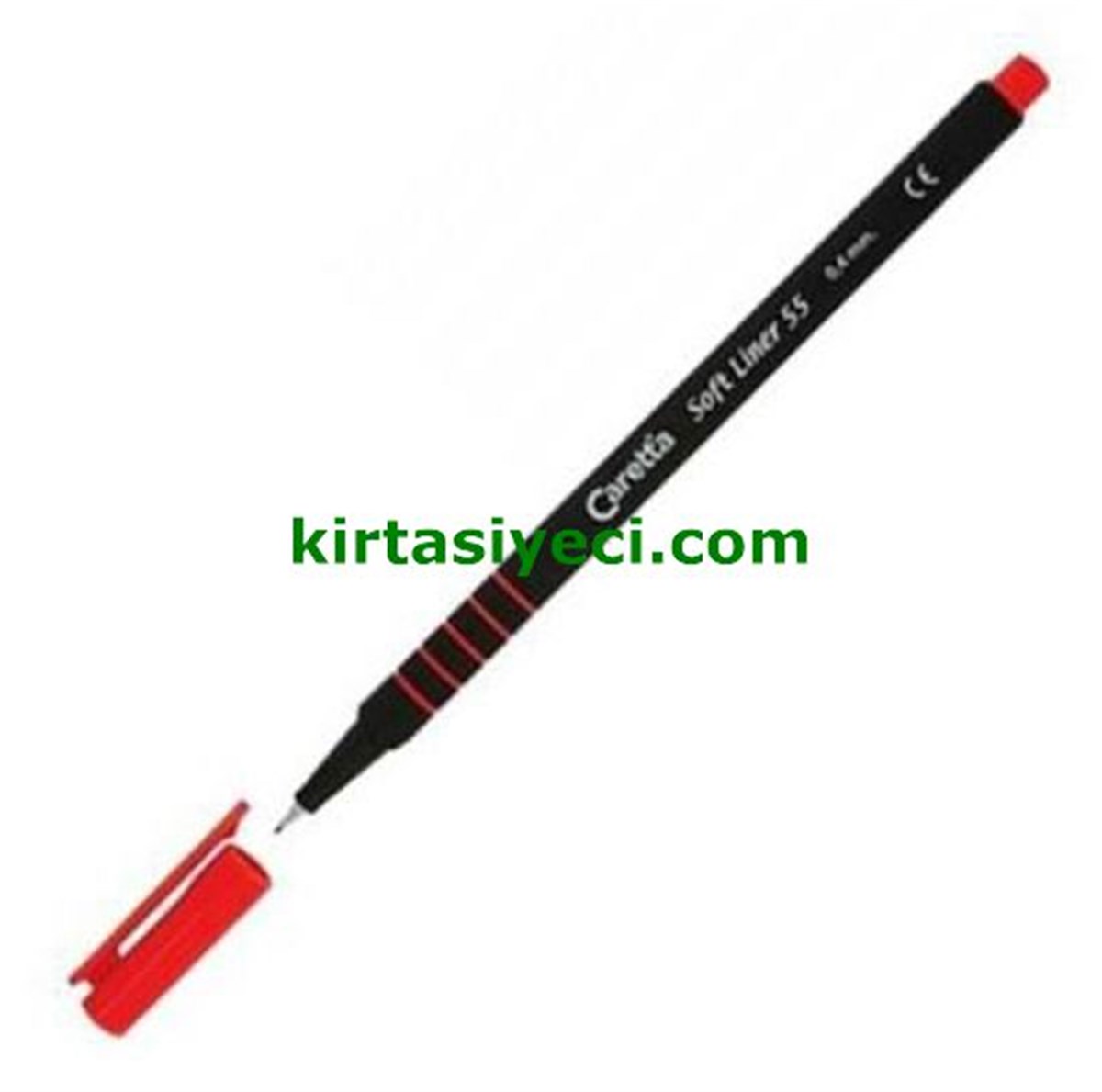 Caretta 55-02 Soft Liner Kalem Kirmizi Ad.
