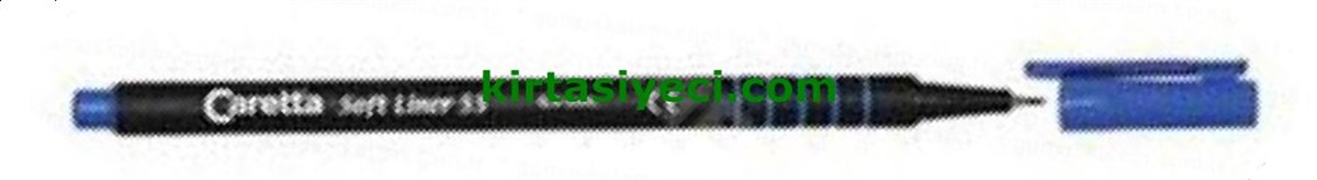 Caretta 55-20 Soft Liner Kalem Açik Mavi Ad.