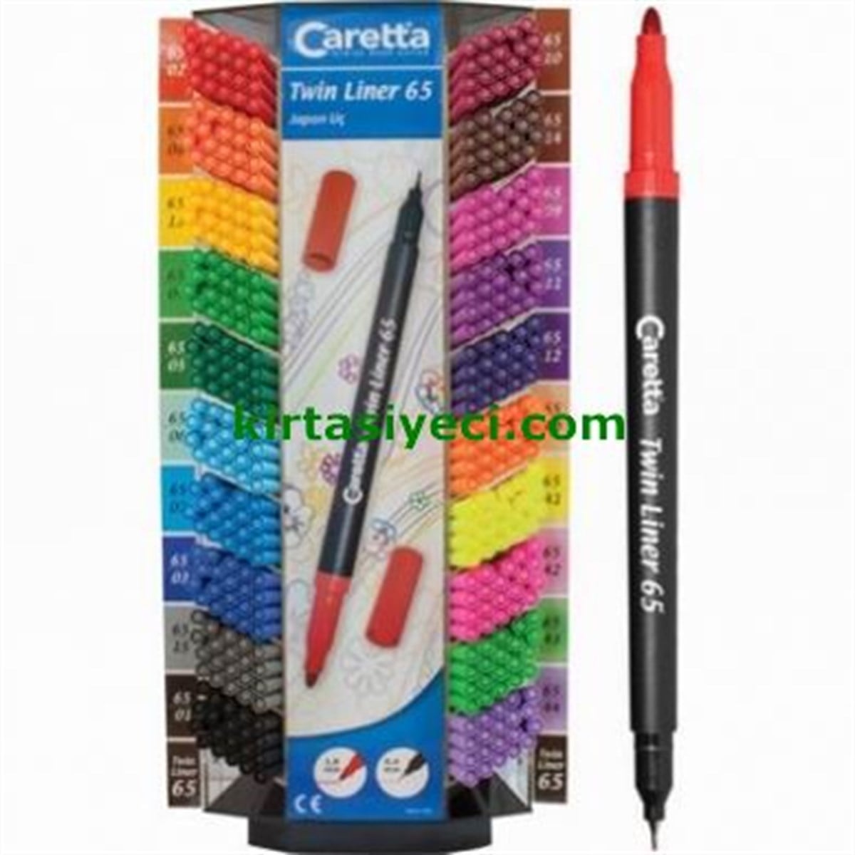 Caretta 65-15 Twinliner Kalem Gri Ad.