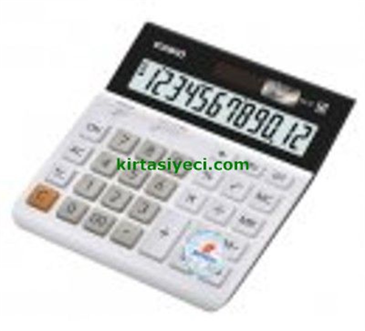 Casio Dh-12-Bk-W-Dh(Cn) 12 Hane Masaüstü Hesap Makinesi