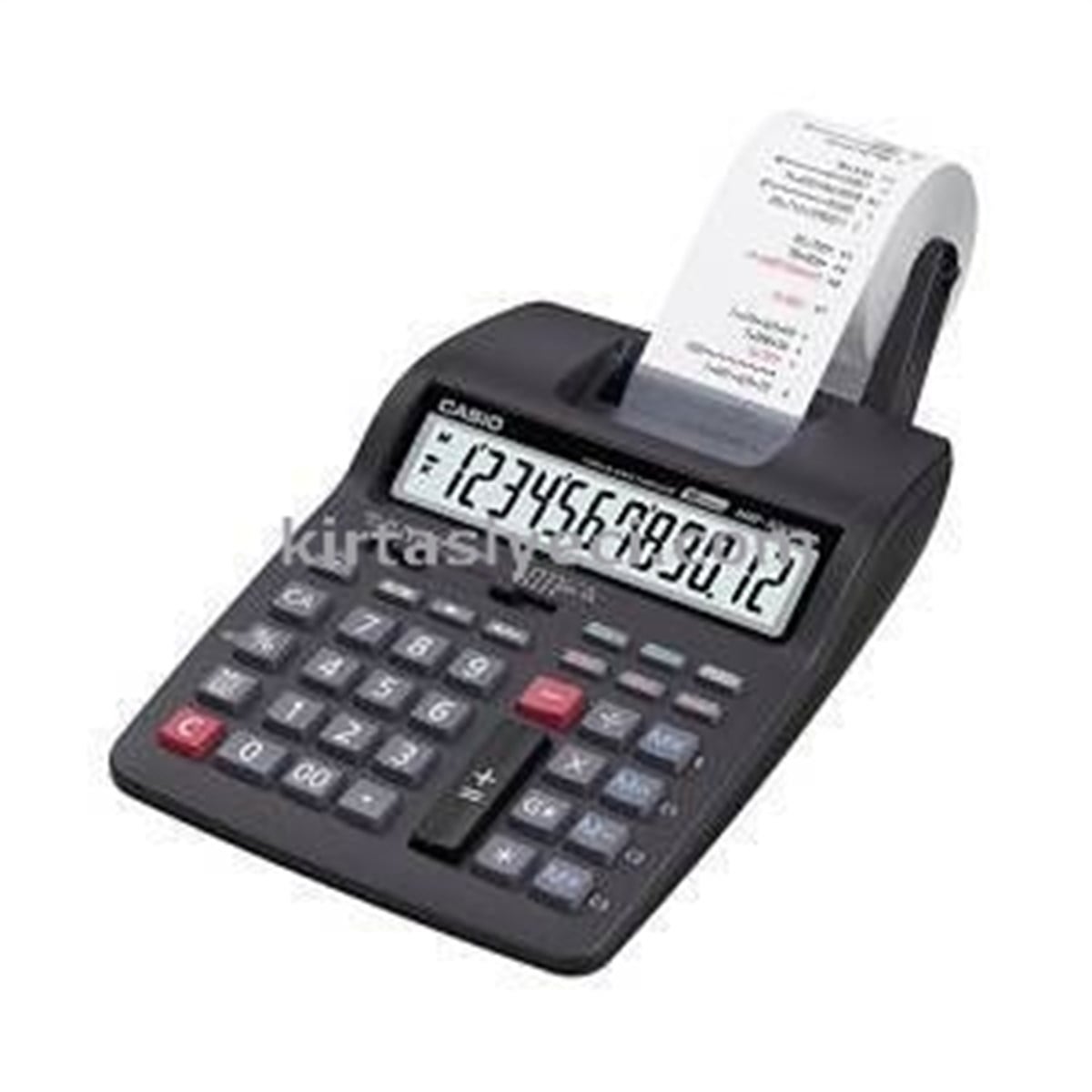 Casio Hr-100Tm-Bk Seritli 12 Haneli Pil Ve Günes Hesap Makinesi 