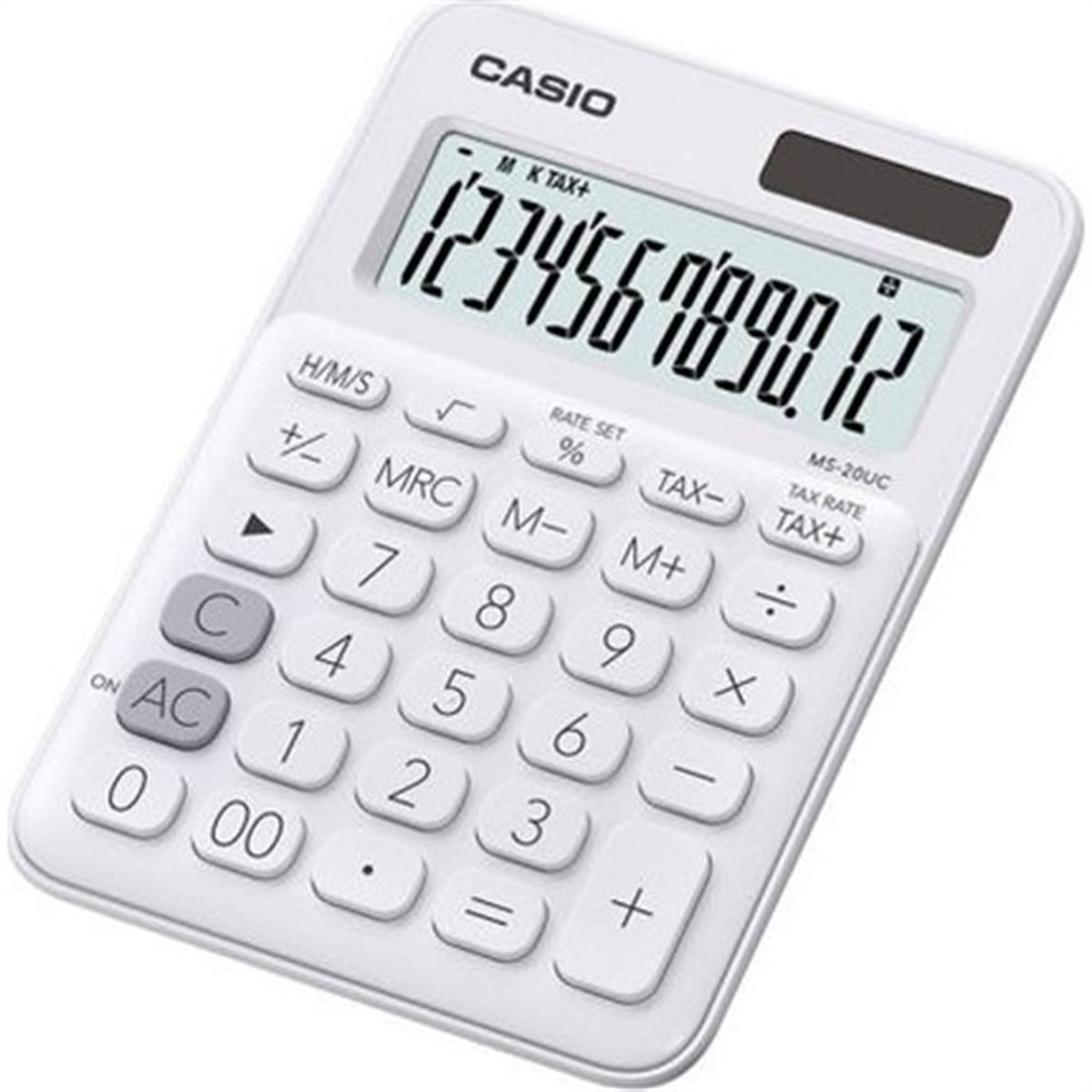 Casio Ms-20Uc-We Renkli Masa Tipi Hesap Makinesi 12 Hane