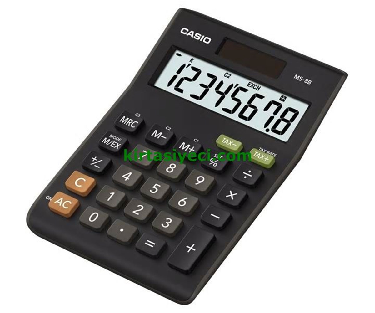 Casio Ms-8B 8 Hane Masaüstü Hesap Makinesi
