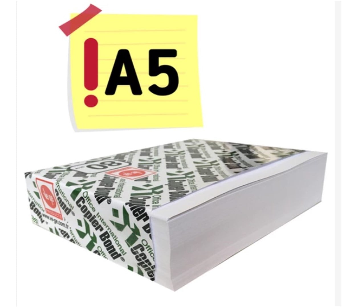 Copierbond A5 Fotokopi Kağıdı 80Gr. 500Adet Giyotin Kesim