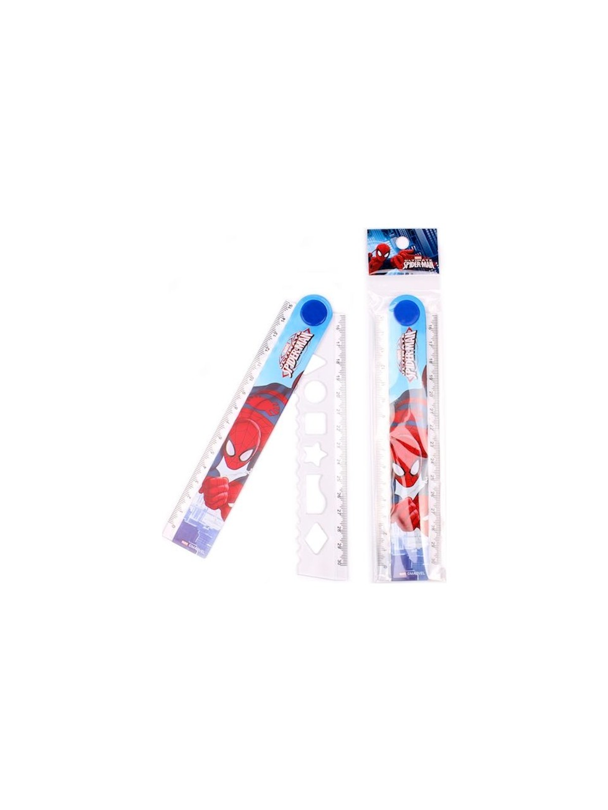 Dolphin Spiderman Sm-145332 Katlamali Cetvel 30 Cm