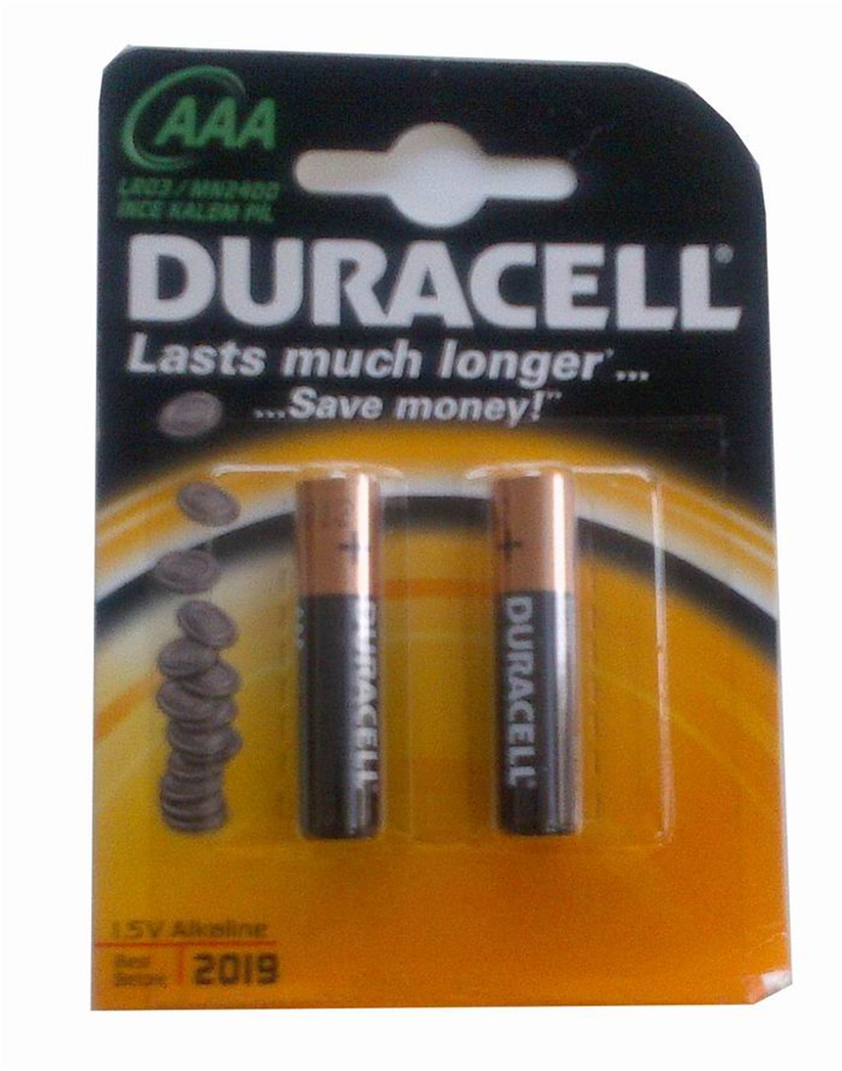 Duracell 3A2 Ince Kalem Pil 2 Li Aaa 