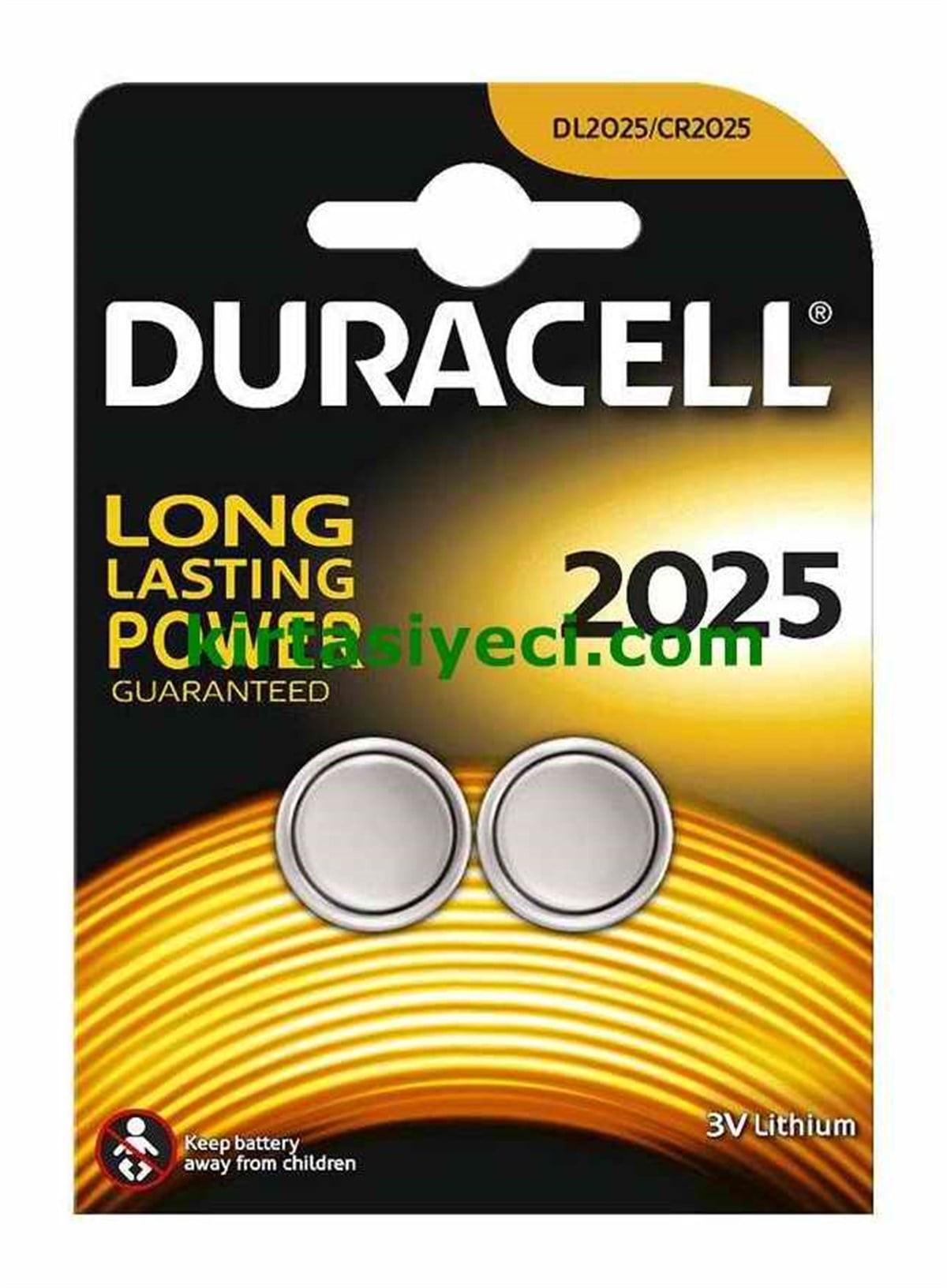 Duracell Dp2025 Dügme Pil 2025 2Li 3 Volt 