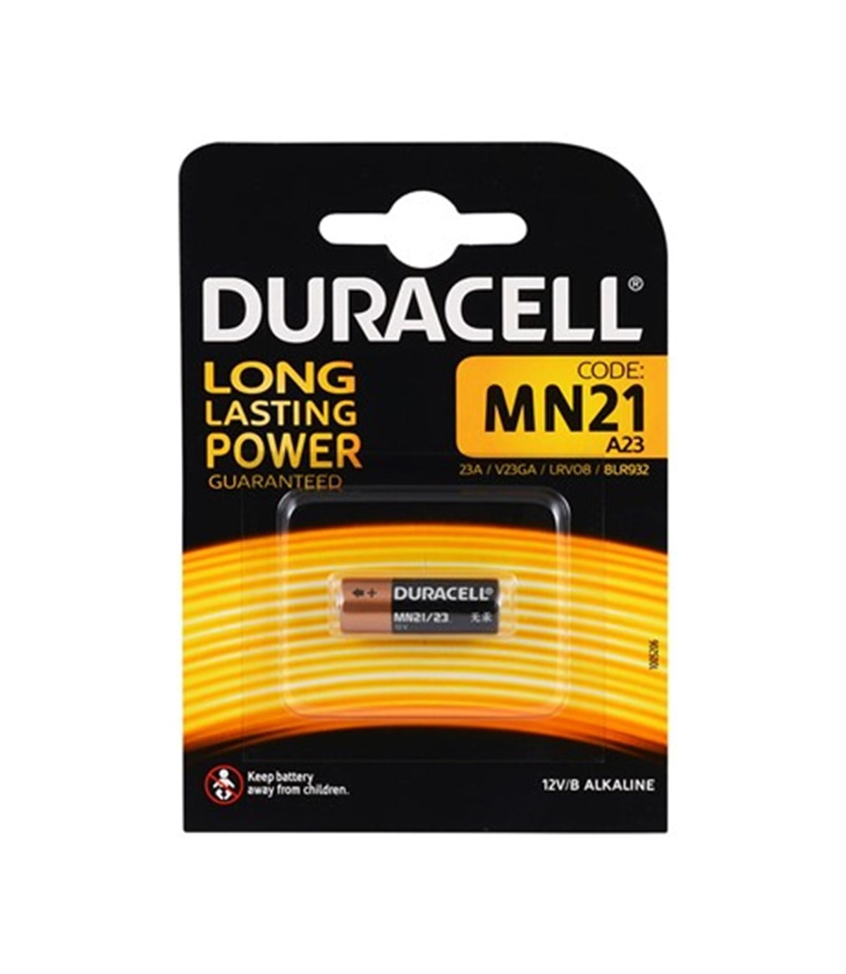 Duracell Opmn21 Mn21 12 Volt Pil Tekli 
