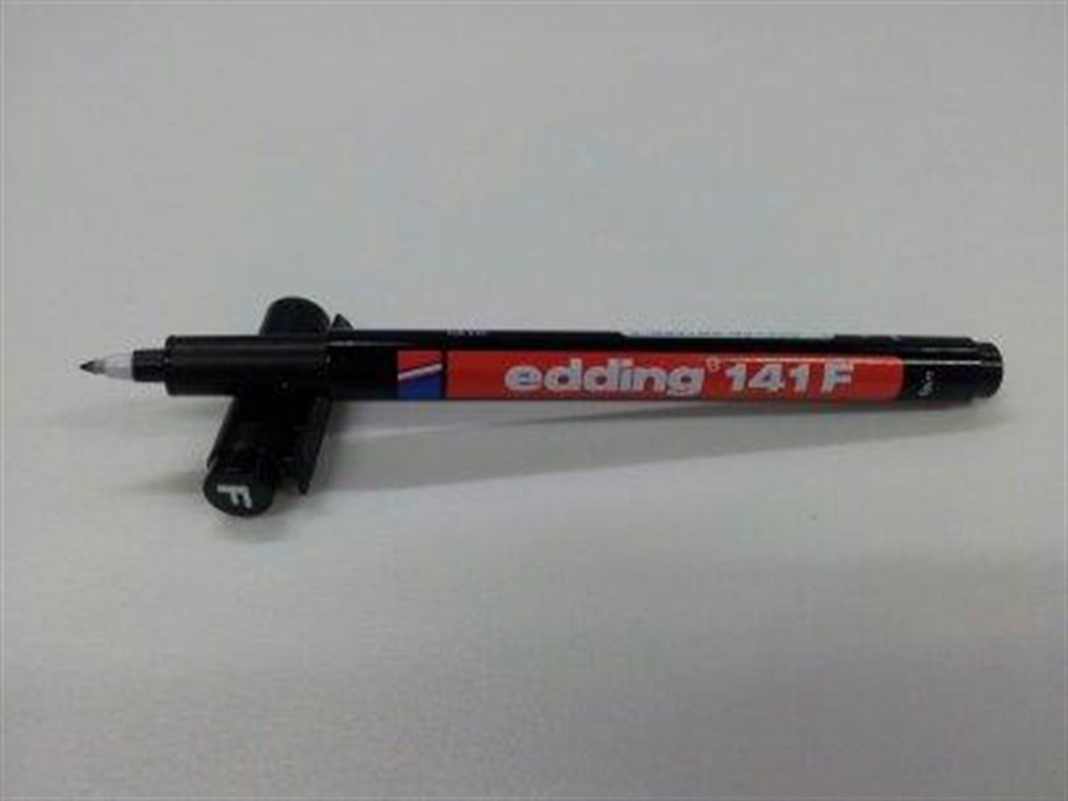 Edding E-141F Asetat Kalem Siyah Adet 