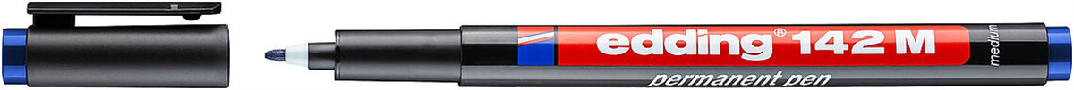 Edding E-142M 01Mm Asetat Kalem Mavi Adet