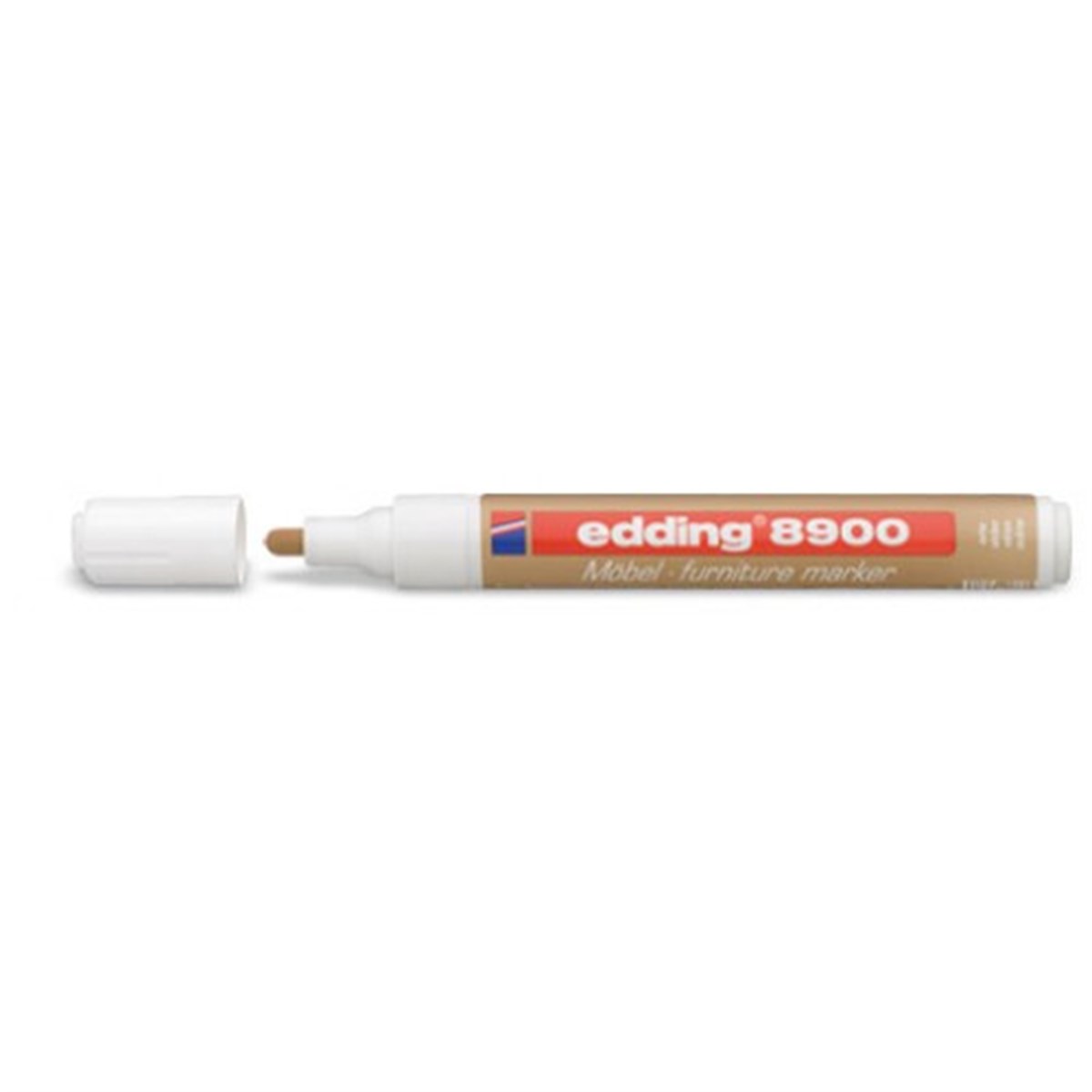 Edding E-8900 Mobilya Rotus Kalemi Kizil 621 Adet 