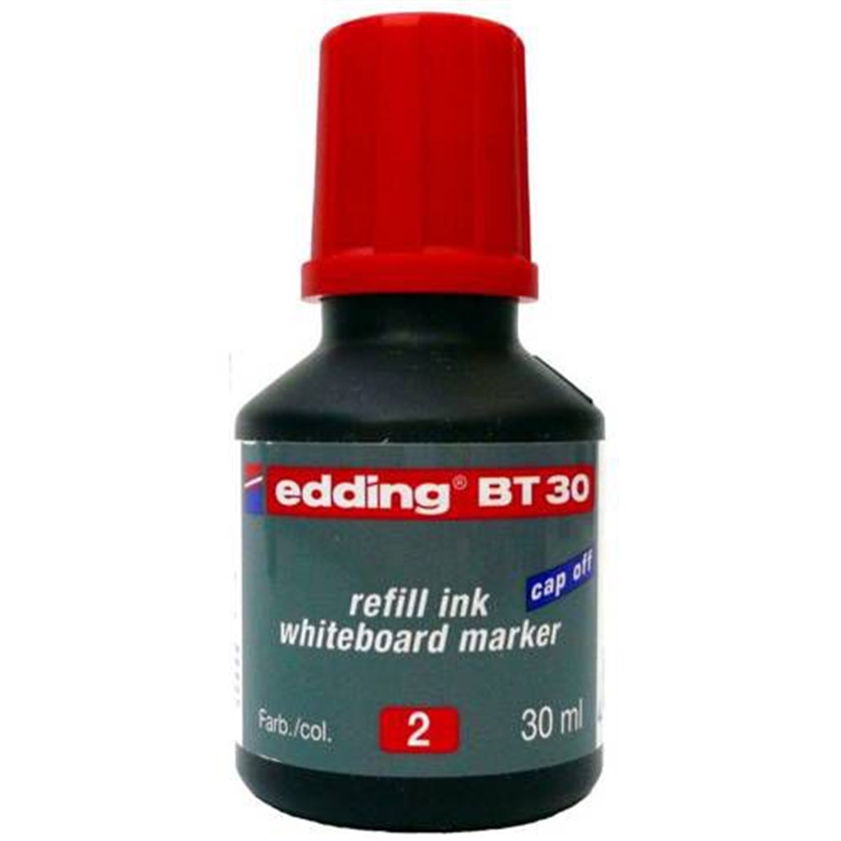 Edding E-Bt30 Tahta Kalem Mürekkebi 30Ml Kirmizi