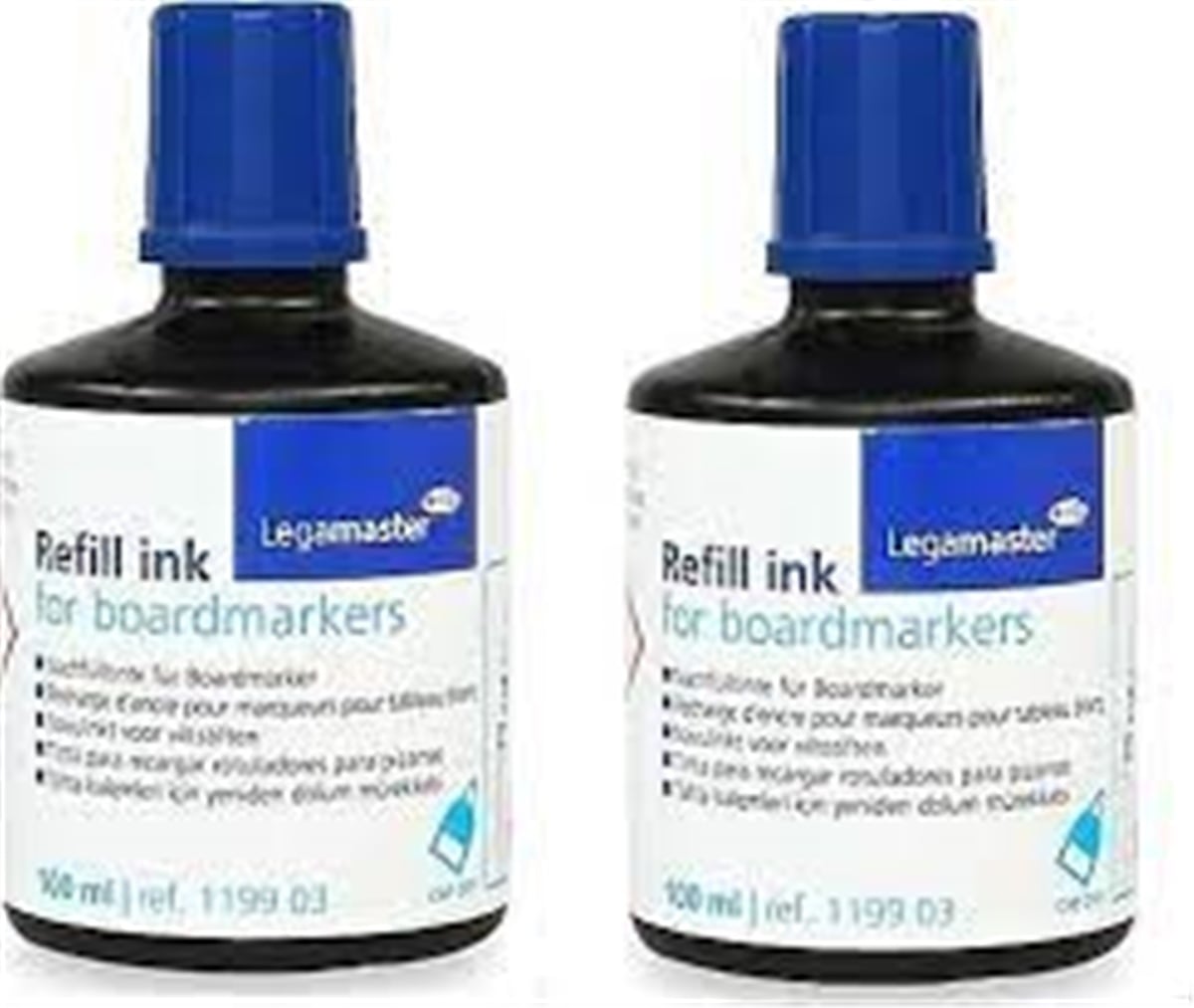 Edding Legamaster Beyaz Tahta Kalem Mürekkebi 100Ml 1199 Mavi 2 Lİ