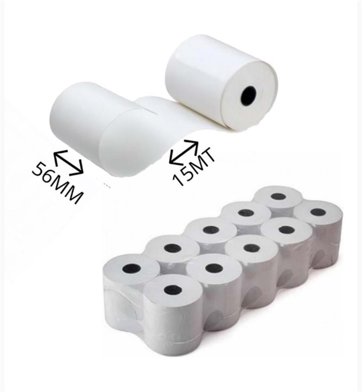 Ermet 56X15 Termal Yazarkasa Pos Rulosu 10Lu Paket