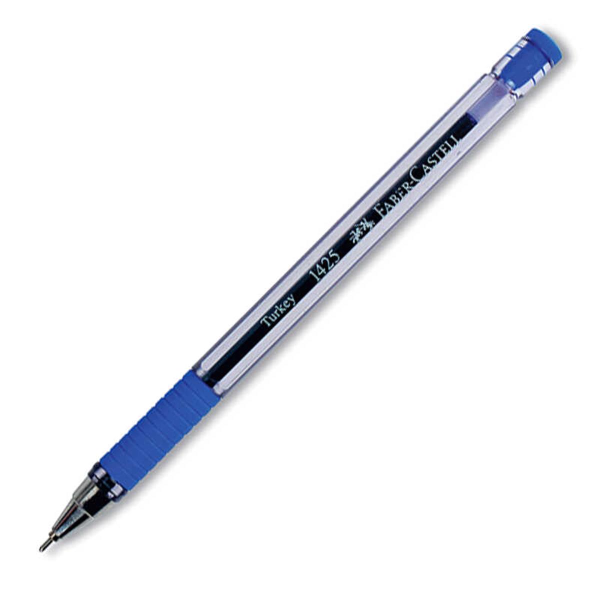 Faber Castell 1425 Tükenmez Kalem Igne Uç Mavi Adet