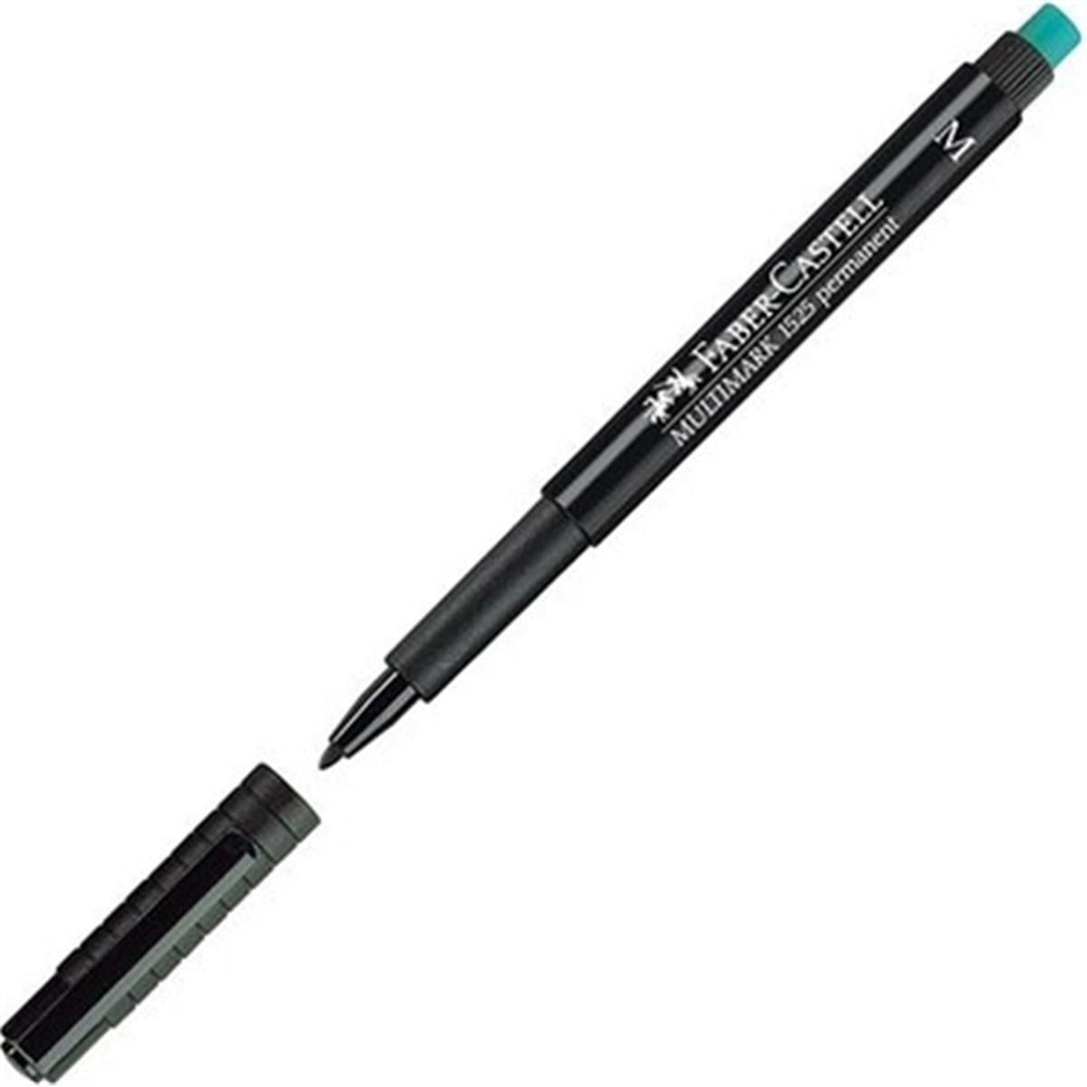Faber Castell 1525 Asetat Kalem Siyah (M) Adet