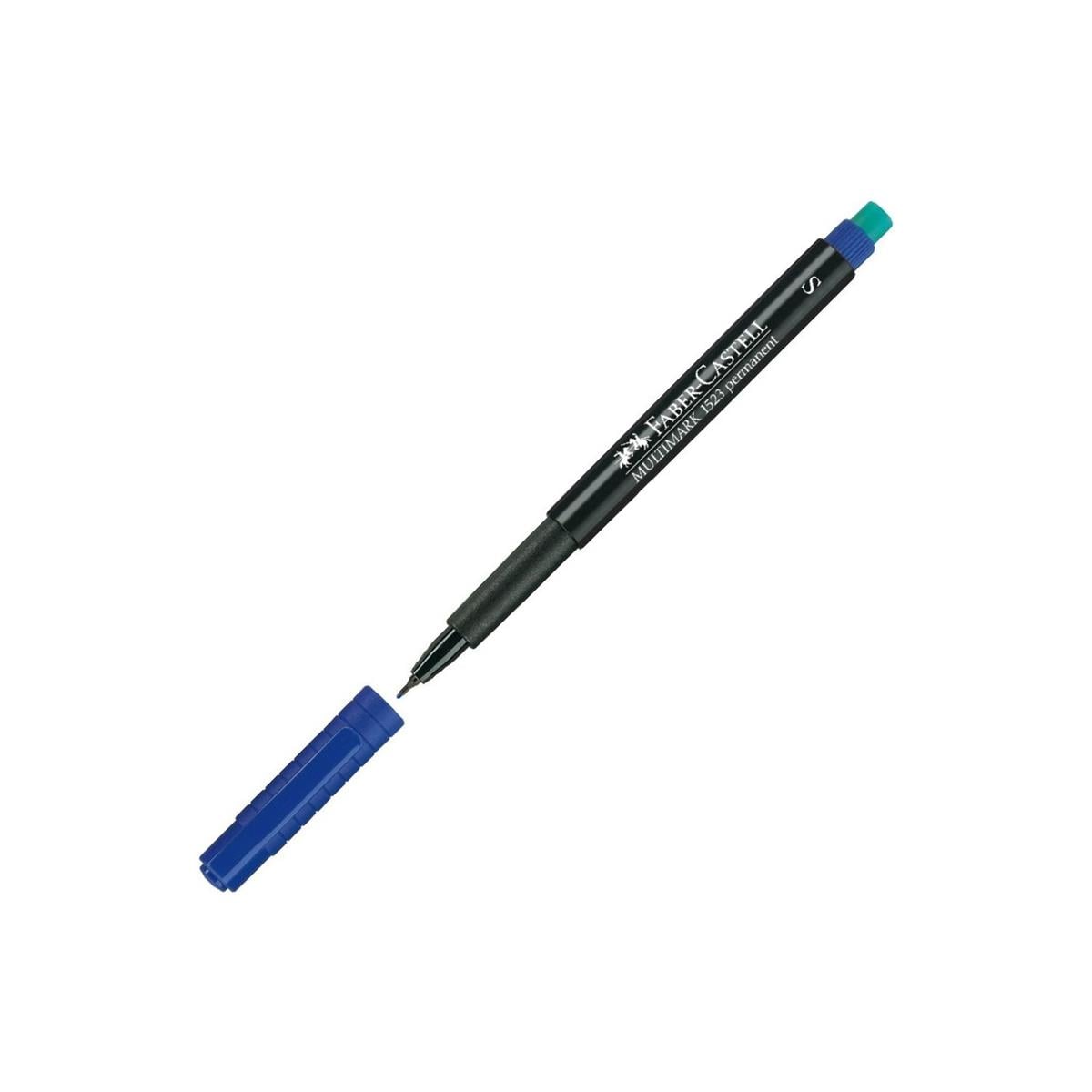 Faber Castell 5010152351 Asetat Kalem (S) Mavi (Uç Kalinligi: 0,4 Mm) Adet