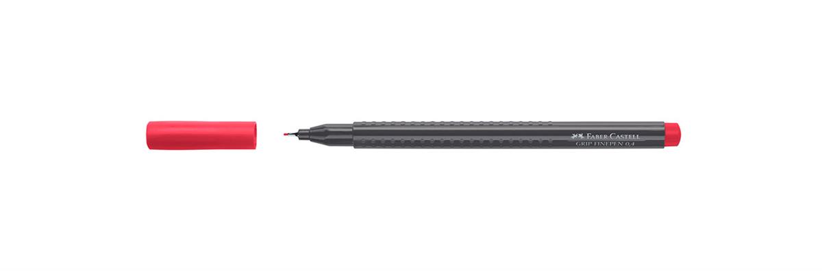 Faber Castell 5020151621 Grip Finepen 0,4Mm Uç Kirmizi Adet