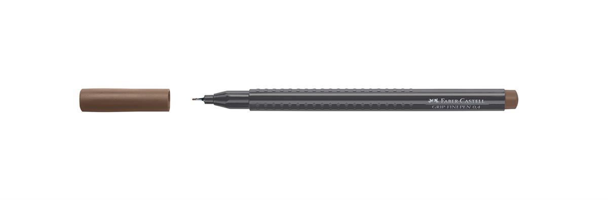 Faber Castell 5020151687 Grip Finepen 0,4Mm Uç Kahverengi Adet